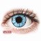 ColourVUE Crazy Lens - Blizzard - zero lenses (2 lenses) DIA 14.00, BC 8.60, Power 0 — Made in USA — Free Delivery