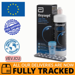 Oxysept 1 Step liquid 300 ml — Made in Made in Ireland — Free Delivery 
