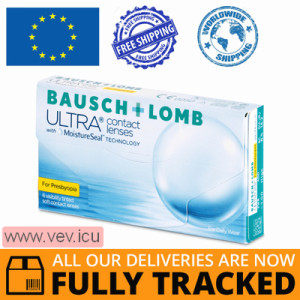 Bausch&Lomb Ultra for Presbyopia contact lenses 6 pcs — Made in USA — Free Delivery