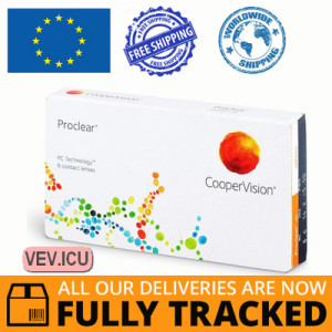CooperVision Proclear Sphere (6 lenses) DIA 14.20, BC 8.60 — Made in USA — Free Delivery