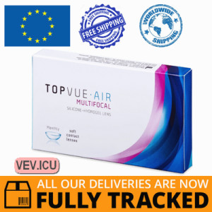 TopVue Air Multifocal (6 lenses) DIA 14.20, BC 8.60 — Made in USA — Free Delivery