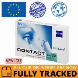 Carl Zeiss Contact Day 30 Compatic (6 lenses) DIA 13.60, BC 8.90 — Made in Germany — Free Delivery Carl Zeiss Contact Day 30 Compatic (6 lenses) DIA 13.60, BC 8.90 — Made in Germany — Free Delivery