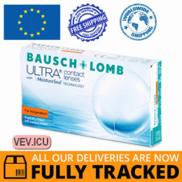 Bausch + Lomb ULTRA for Astigmatism (6 lenses) DIA 14.50, BC 8.60 — Made in USA — Free Delivery