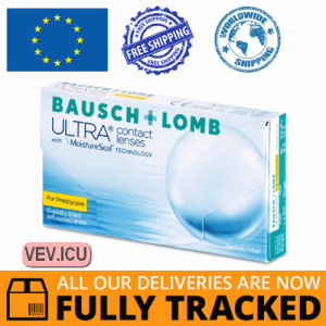 Bausch + Lomb ULTRA for Presbyopia (6 lenses) DIA 14.20, BC 8.50 — Made in USA — Free Delivery