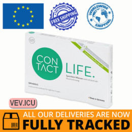 Contact Life spheric (6 lenses) DIA 14.20, BC 8.60 — Made in Germany — Free Delivery Contact Life spheric (6 lenses) DIA 14.20, BC 8.60 — Made in Germany — Free Delivery