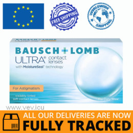 ULTRA FOR ASTIGMATISM CONTACT LENSES 6 PCS - MADE IN USA - FREE SHIPPING ULTRA FOR ASTIGMATISM CONTACT LENSES 6 PCS - MADE IN USA - FREE SHIPPING