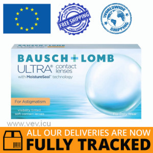 ULTRA FOR ASTIGMATISM CONTACT LENSES 6 PCS - MADE IN USA - FREE SHIPPING