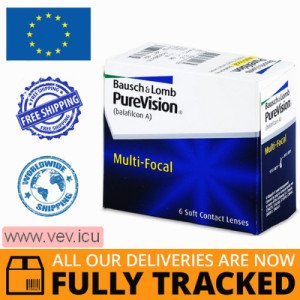 Bausch & Lomb PureVision Multi-focal 6 pcs — Made in USA — Free Delivery