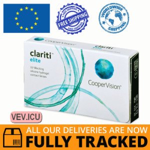 CooperVision Clariti Elite (6 lenses) DIA 14.20, BC 8.60 — Made in USA — Free Delivery