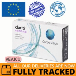 CooperVision Clariti Multifocal (6 lenses) DIA 14.20, BC 8.70 — Made in USA — Free Delivery