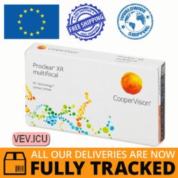 CooperVision Proclear Multifocal XR (3 lenses) DIA 14.40, BC 8.70 — Made in USA — Free Delivery