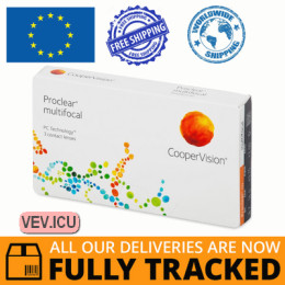 CooperVision Proclear Multifocal (3 lenses) DIA 14.40, BC 8.70 — Made in USA — Free Delivery