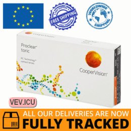 CooperVision Proclear Toric XR (3 lenses) DIA 14.40, BC 8.80 — Made in USA — Free Delivery