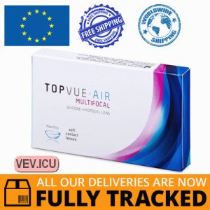 TopVue Air Multifocal (1 lens) DIA 14.20, BC 8.60 — Made in USA — Free Delivery