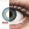 Air Optix Colors - Blue - zero lenses (2 lenses) DIA 14.20, BC 8.60, Power 0 — Made in USA — Free Delivery