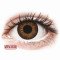 Air Optix Colors - Brown - zero lenses (2 lenses) DIA 14.20, BC 8.60, Power 0 — Made in USA — Free Delivery