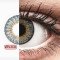 Air Optix Colors - Grey - zero lenses (2 lenses) DIA 14.20, BC 8.60, Power 0 — Made in USA — Free Delivery