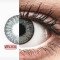 Air Optix Colors - Sterling Grey - zero lenses (2 lenses) DIA 14.20, BC 8.60, Power 0 — Made in USA — Free Delivery