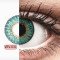 Air Optix Colors - Turquoise - zero lenses (2 lenses) DIA 14.20, BC 8.60, Power 0 — Made in USA — Free Delivery