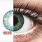 FreshLook ColorBlends Turquoise - zero lenses (2 lenses) DIA 14.50, BC 8.60, Power 0 — Made in USA — Free Delivery