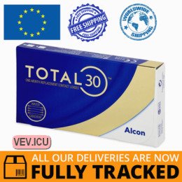 TOTAL30 (3 lenses) DIA 14.20, BC 8.40 — Made in USA — Free Delivery