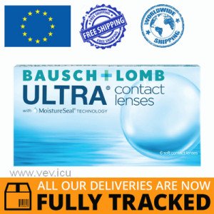 ULTRA CONTACT LENSES 6 PCS - MADE IN USA - FREE SHIPPING
