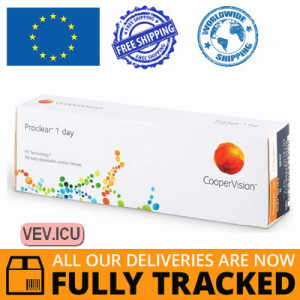 CooperVision Proclear 1 Day (30 lenses) DIA 14.20, BC 8.70 — Made in USA — Free Delivery