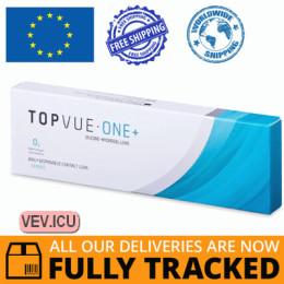 TopVue One+ (180 lenses) DIA 14.20, BC 8.60 — Made in USA — Free Delivery