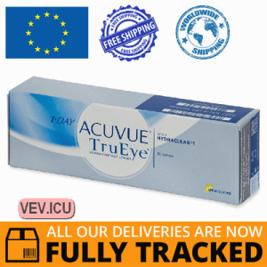 1 Day Acuvue TruEye (30 Lenses) DIA 14.20, BC 8.50 — Made in USA — Free Delivery