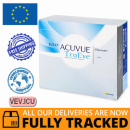1 Day Acuvue TruEye (180 Lenses) DIA 14.20, BC 9.00 — Made in USA — Free Delivery