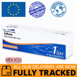 SofLens Daily Disposable Toric (30 lenses) DIA 14.20, BC 8.60 — Made in USA — Free Delivery
