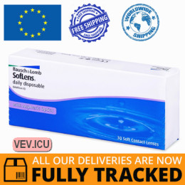 SofLens Daily Disposable (30 lenses) DIA 14.20, BC 8.60 — Made in USA — Free Delivery