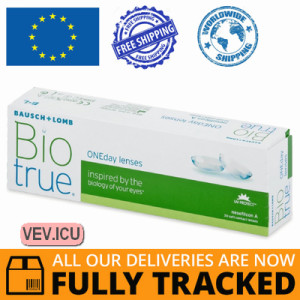 Biotrue ONEday (30 lenses) DIA 14.20, BC 8.60 — Made in USA — Free Delivery