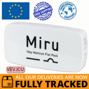 Miru 1 Day (30 lenses) DIA 14.20, BC 8.60 — Made in Japan — Free Delivery