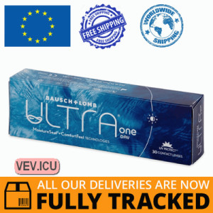 Bausch + Lomb ULTRA One Day (30 lenses) DIA 14.20, BC 8.60 — Made in USA — Free Delivery