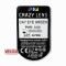 Crazy Lens - Cat Eye Green - zero lenses (2 lenses) DIA 14.20, BC 8.60, Power 0 — Made in Australia — Free Delivery