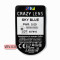 Crazy Lens - Sky Blue - zero lenses (2 lenses) DIA 14.20, BC 8.60, Power 0 — Made in Australia — Free Delivery