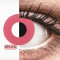 Crazy Lens - Solid Rose - one-day corrective (2 lenses) DIA 14.20, BC 8.60 — Made in Australia — Free Delivery