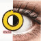 Crazy Lens - Yellow Twilight - one-day corrective (2 lenses) DIA 14.20, BC 8.60 — Made in Australia — Free Delivery