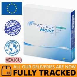 1 Day Acuvue Moist Multifocal (90 Lenses) DIA 14.30, BC 8.40 — Made in USA — Free Delivery