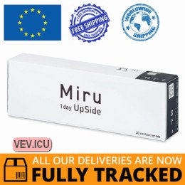 Miru 1 Day UpSide (30 lenses) DIA 14.20, BC 8.40 — Made in Japan — Free Delivery