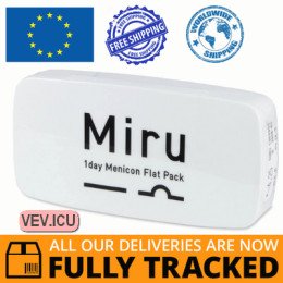 Miru 1 Day (30 lenses) DIA 14.20, BC 8.60 — Made in Japan — Free Delivery