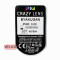 Crazy Lens - Byakugan - zero lenses (2 lenses) DIA 14.20, BC 8.60, Power 0 — Made in Australia — Free Delivery