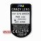 Crazy Lens - Cat Eye Green - zero lenses (2 lenses) DIA 14.20, BC 8.60, Power 0 — Made in Australia — Free Delivery