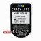 Crazy Lens - Harlequin Black - zero lenses (2 lenses) DIA 14.20, BC 8.60, Power 0 — Made in Australia — Free Delivery