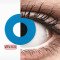 Crazy Lens - Sky Blue - zero lenses (2 lenses) DIA 14.20, BC 8.60, Power 0 — Made in Australia — Free Delivery