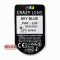 Crazy Lens - Sky Blue - one-day corrective (2 lenses) DIA 14.20, BC 8.60 — Made in Australia — Free Delivery