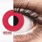Crazy Lens - Solid Red - one-day corrective (2 lenses) DIA 14.20, BC 8.60 — Made in Australia — Free Delivery