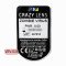 Crazy Lens - Zombie Virus - zero lenses (2 lenses) DIA 14.20, BC 8.60, Power 0 — Made in Australia — Free Delivery