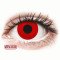 ColourVUE Crazy Lens - Red Devil - zero lenses (2 lenses) DIA 14.00, BC 8.60, Power 0 — Made in USA — Free Delivery